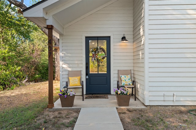 view of entrance to property