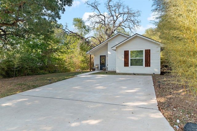 view of property exterior