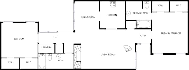 313 Oak Shadow Cir, Bedford, TX 76021 - floor plan