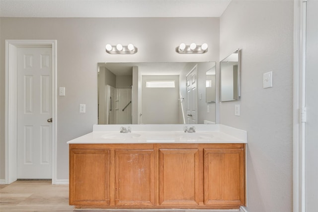 1200 Scenic Hills Dr, Mckinney, TX 75071 - bathroom featuring double vanity and a sink