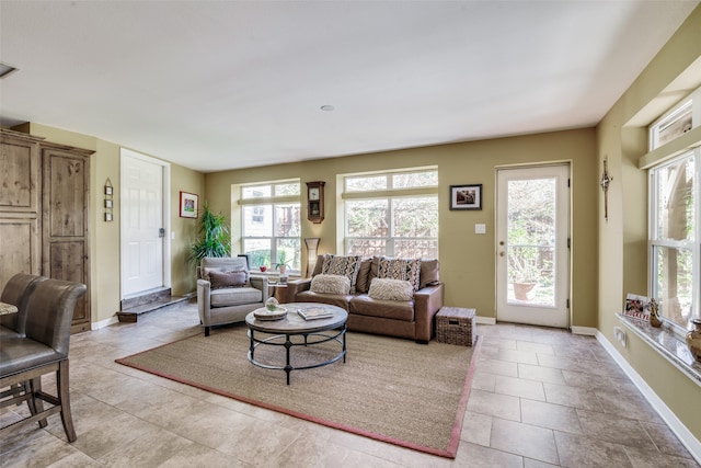 view of living room