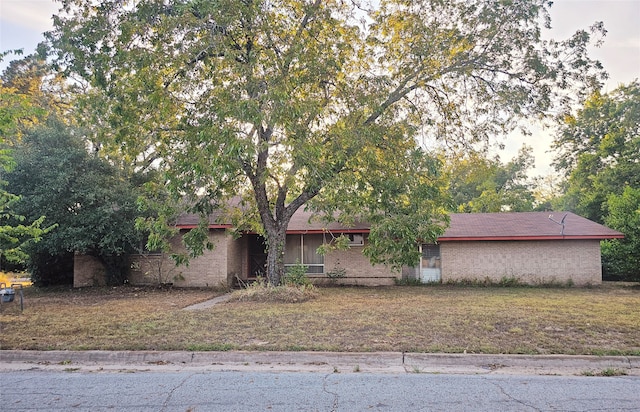 view of front of house