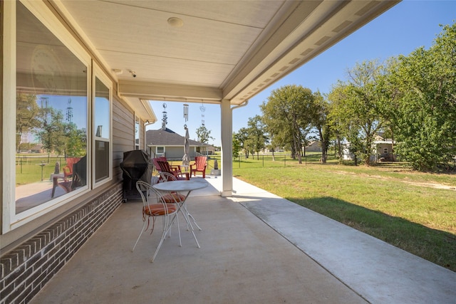 view of patio