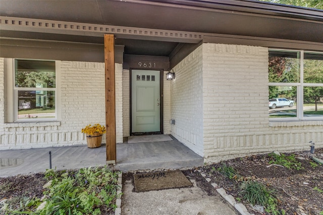 view of entrance to property