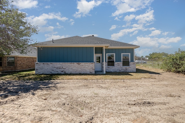 view of rear view of house