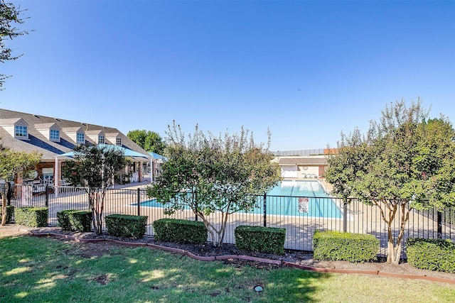 view of swimming pool