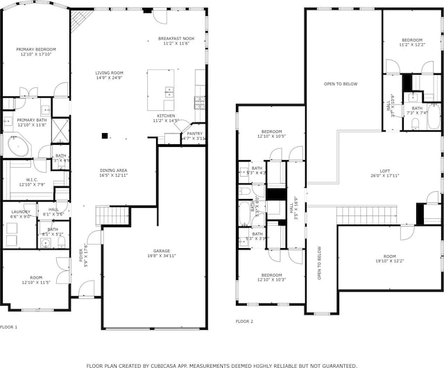 3705 Birch Wood Ct, Northlake, TX 76226 - floor plan