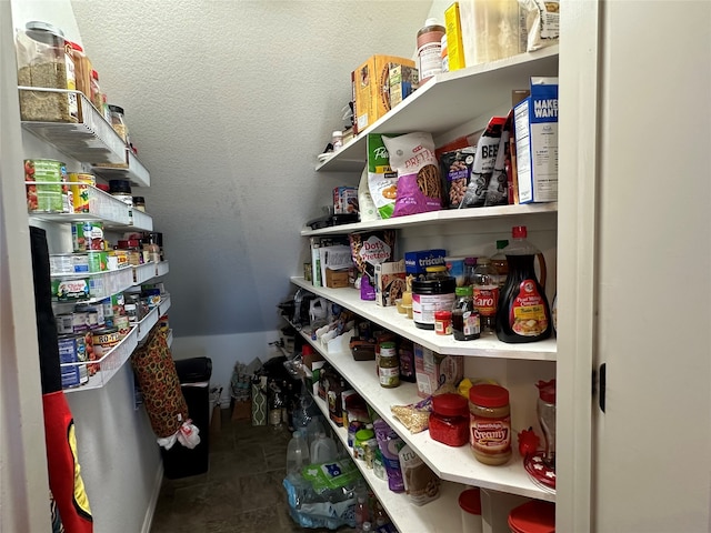 view of pantry