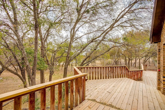 view of deck