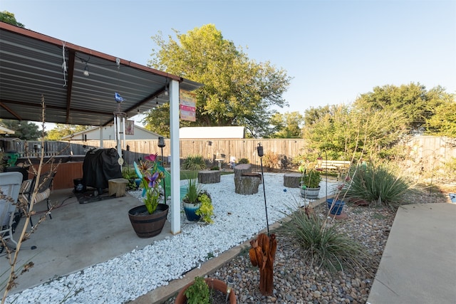 view of patio