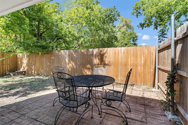 view of patio