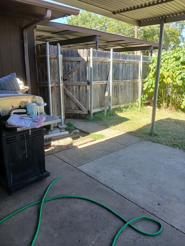 view of patio