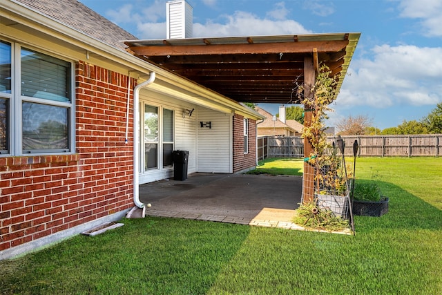 view of patio / terrace