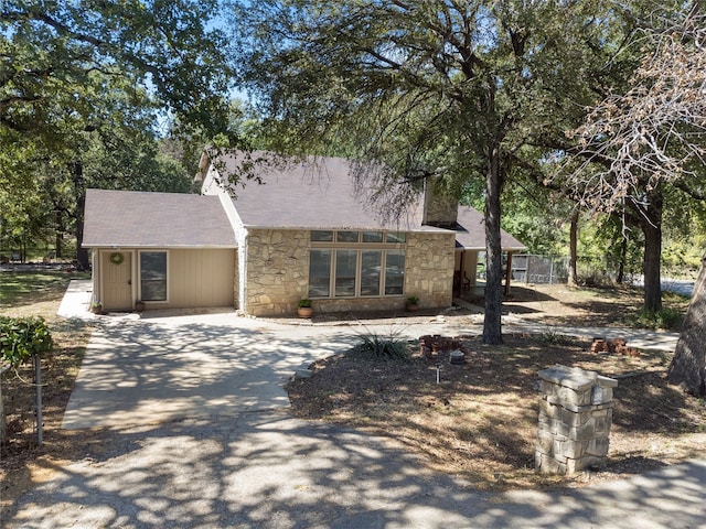 view of front of house