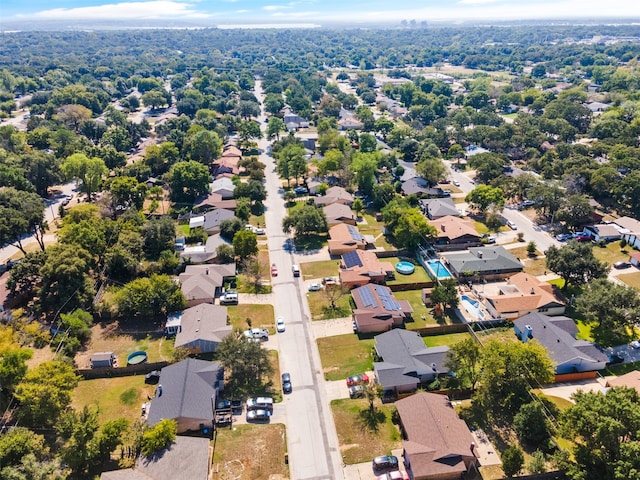 drone / aerial view