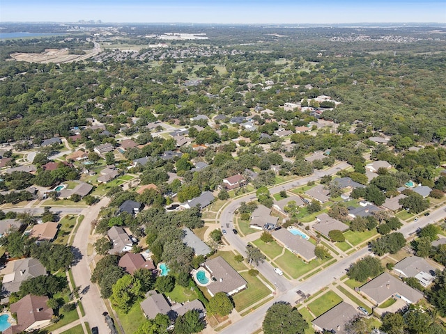 drone / aerial view