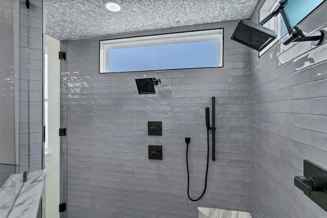 5360 Moncrief Rd, Justin, TX 76247 - bathroom featuring a shower stall and plenty of natural light