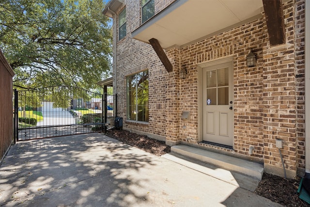 view of property entrance