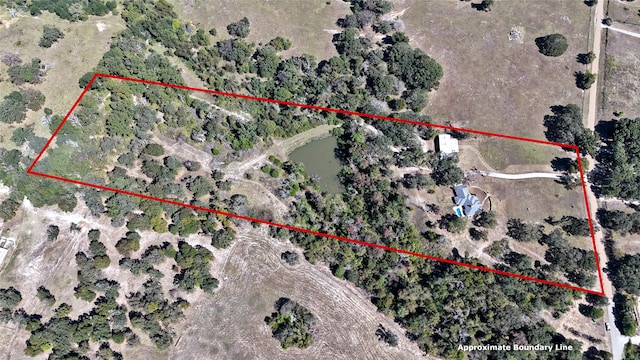 7226 County Road 1504, Athens, TX 75751 - view of rural area with property parcel outlined