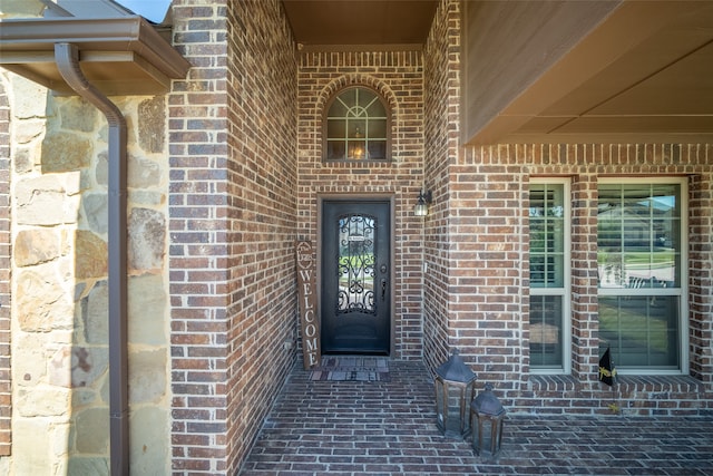 view of property entrance