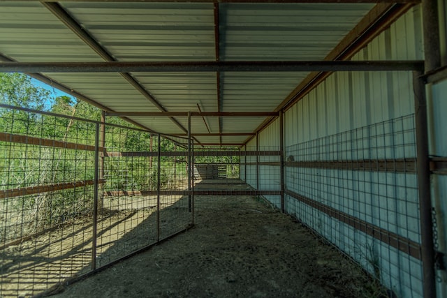 view of stable