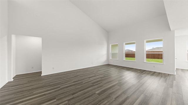 unfurnished room featuring wood-type flooring