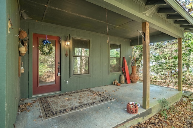 view of property entrance