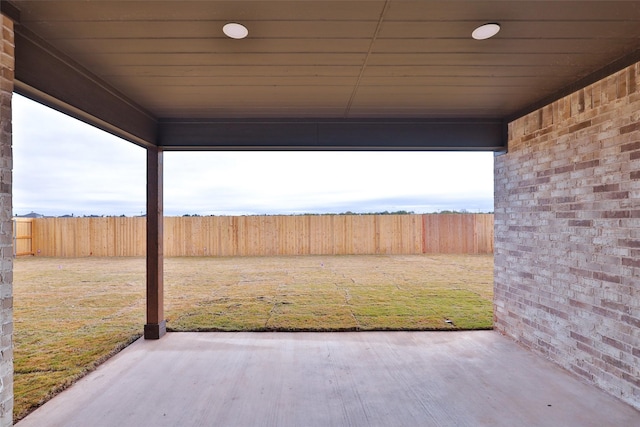 view of patio