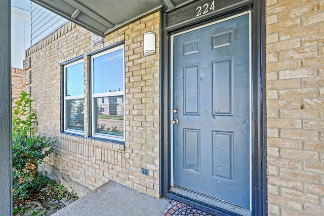 view of property entrance