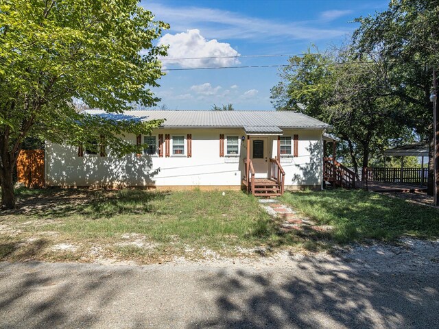 view of ranch-style house