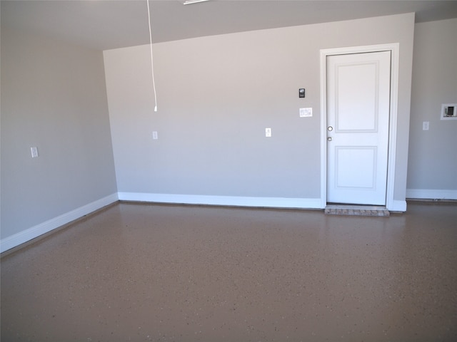 view of empty room