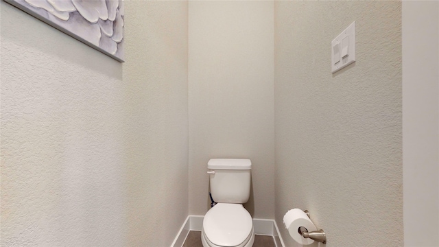 bathroom with toilet