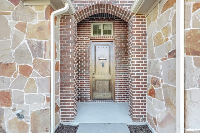 view of entrance to property