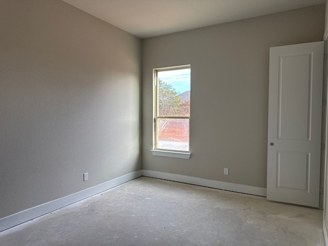 view of unfurnished room