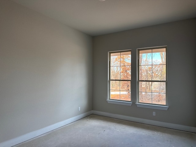 view of unfurnished room