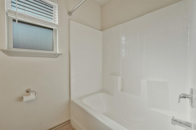 bathroom featuring shower / bathing tub combination