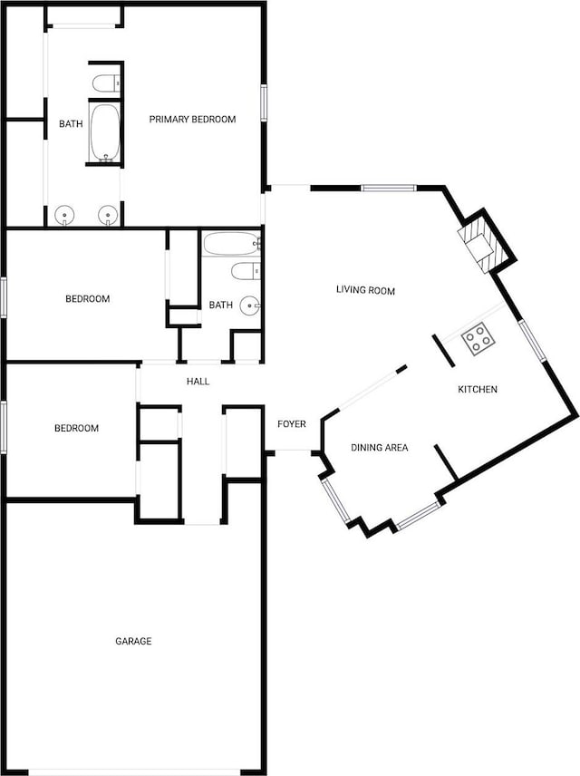 409 Misty Oaks St, Azle, TX 76020 - home floor plan