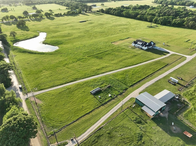 14098 County Road 2858, Eustace, TX 75124 - bird's eye view featuring a rural view
