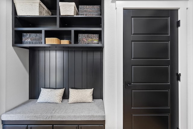 view of mudroom