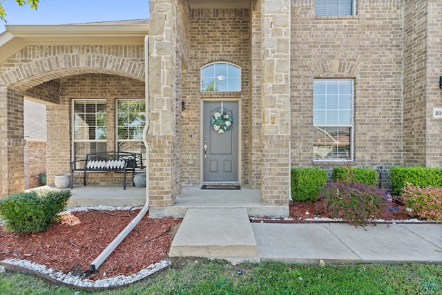 view of property entrance