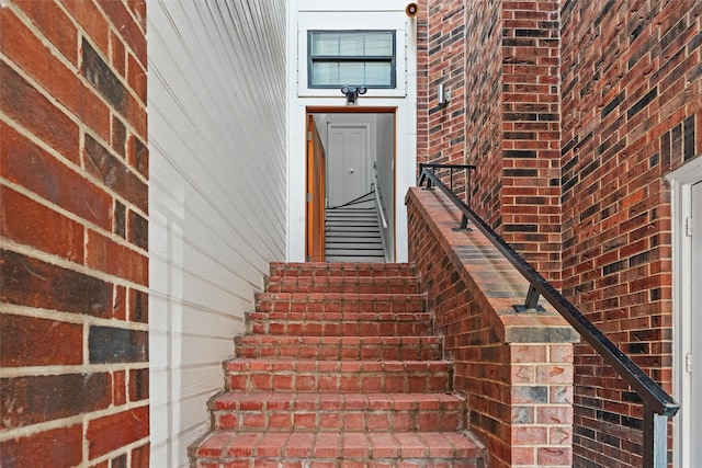 view of staircase