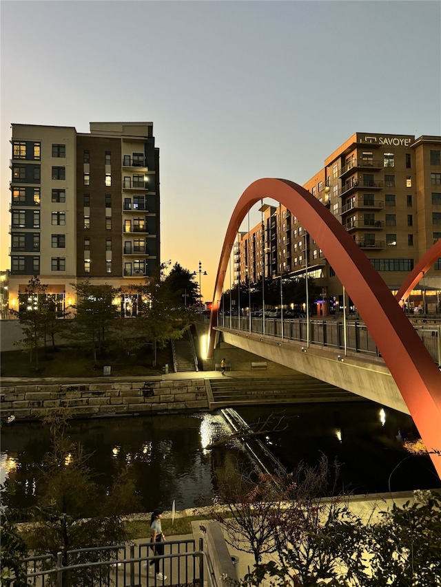 view of property's community with a view of city