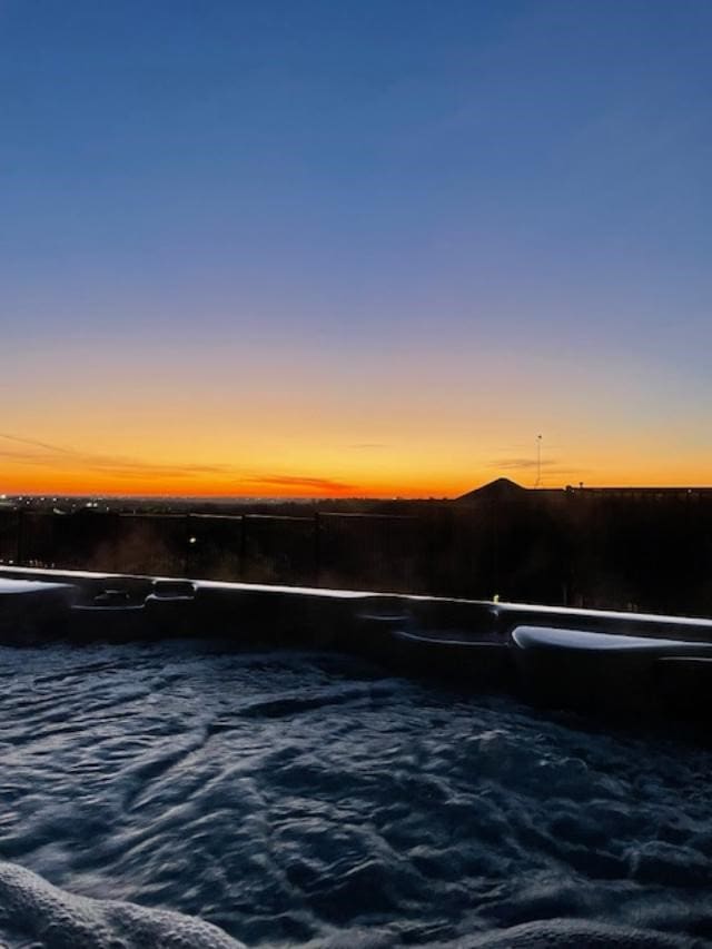 view of water feature