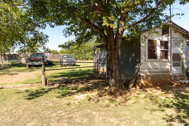 view of yard