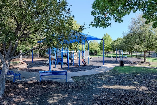 view of play area