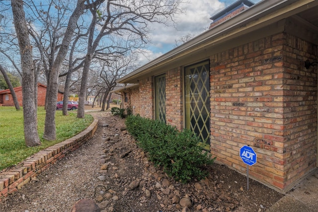 view of side of property