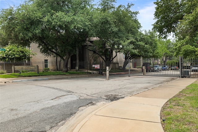 view of street