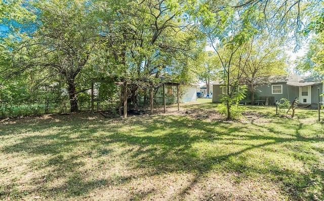 2223 Marburg St, Dallas, TX 75215 - view of yard