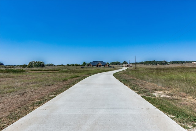 view of road