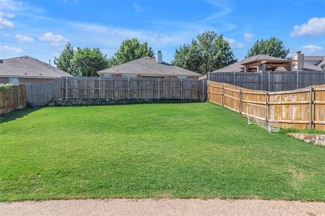 6001 Red Drum Dr, Fort Worth, TX 76179 - view of yard